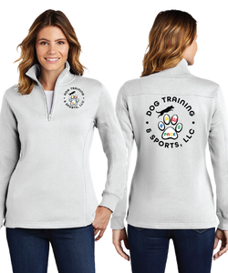 PAWSPACK/Ladies 9oz Quarter Zip Sweatshirt/LST253/