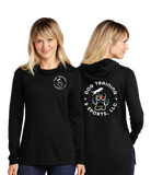 PAWSPACK/Sport Tek Women TriBlend Wicking Long Sleeve Hoodie/LST406/