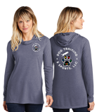 PAWSPACK/Sport Tek Women TriBlend Wicking Long Sleeve Hoodie/LST406/