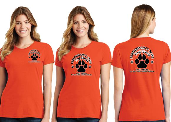 PERFPAWS/Port and Co ring spun cotton tee/LPC450