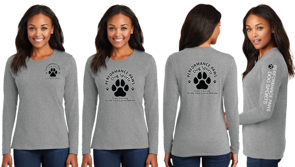 PERFPAWS/Port and Co Long Sleeve Core Cotton Tee/LPC54LS
