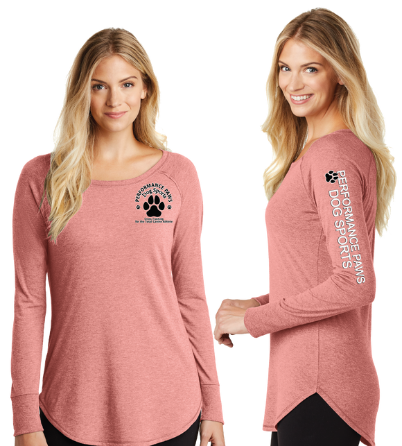 PERFPAWS/Women’s Perfect Tri Long Sleeve Tunic Tee/DT132L