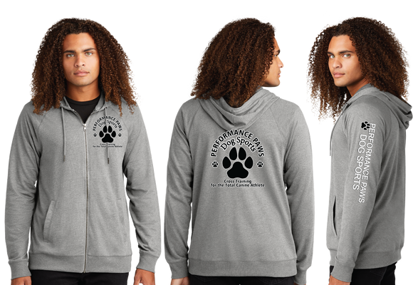 PERFPAWS/Featherweight French Terry Full Zip Hoodie/DT573