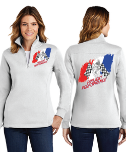 PROJ/Ladies 9oz Quarter Zip Sweatshirt/LST253/