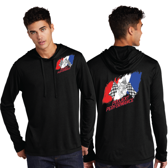 PROJ/UniSex Sport Tek TriBlend Wicking Long Sleeve Hoodie /ST406/