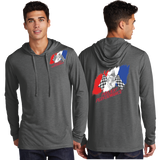 PROJ/UniSex Sport Tek TriBlend Wicking Long Sleeve Hoodie /ST406/