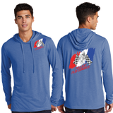 PROJ/UniSex Sport Tek TriBlend Wicking Long Sleeve Hoodie /ST406/