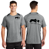 RALR/Sport Tek Heather Colorblock Contender Tee/ST361/