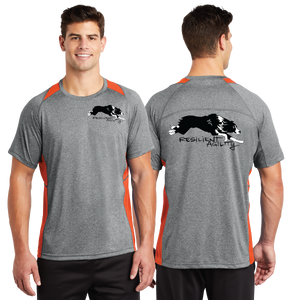 RALR/Sport Tek Heather Colorblock Contender Tee/ST361/