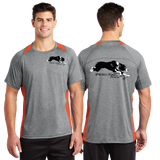 RALR/Sport Tek Heather Colorblock Contender Tee/ST361/