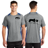 RALR/Sport Tek Heather Colorblock Contender Tee/ST361/