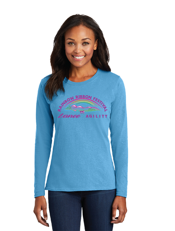 RIBB/Women Long Sleeve Core Cotton Tee/LPC54LS/