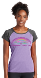 RIBB/Ladies Heather On Heather Contender Scoop Neck Tee/LST362/