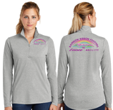 RIBB/TriBlend Wicking Lightweight Quarter Zip Pullover/LST407/