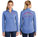 RIBB/TriBlend Wicking Lightweight Quarter Zip Pullover/LST407/