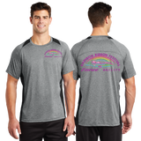 RIBB/Sport Tek Heather Colorblock Contender Tee/ST361/