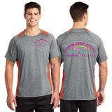 RIBB/Sport Tek Heather Colorblock Contender Tee/ST361/