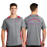 RIBB/Sport Tek Heather Colorblock Contender Tee/ST361/