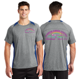 RIBB/Sport Tek Heather Colorblock Contender Tee/ST361/