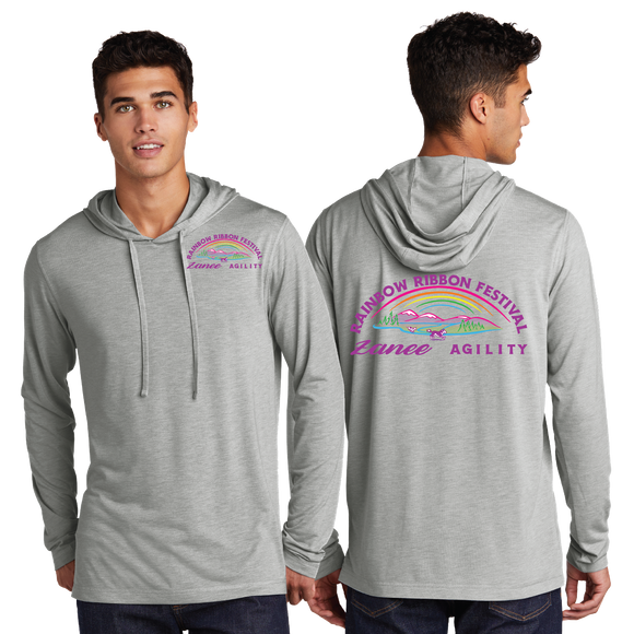 RIBB/UniSex Sport Tek TriBlend Wicking Long Sleeve Hoodie /ST406/