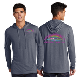 RIBB/UniSex Sport Tek TriBlend Wicking Long Sleeve Hoodie /ST406/