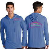 RIBB/UniSex Sport Tek TriBlend Wicking Long Sleeve Hoodie /ST406/