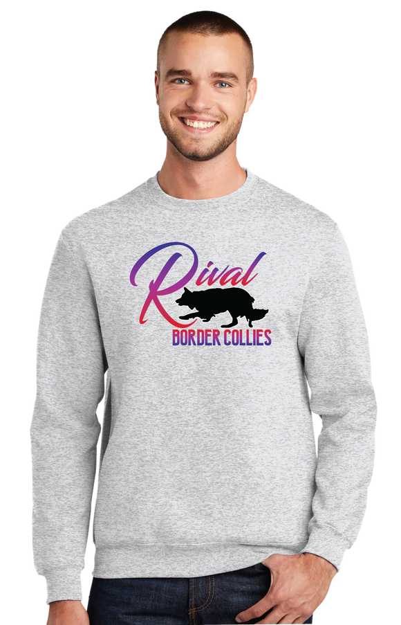 RIVAL/Port & Co Crew neck Sweatshirt/PC78