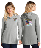 RMR24/Sport Tek Women TriBlend Wicking Long Sleeve Hoodie/LST406/