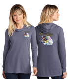 RMR24/Sport Tek Women TriBlend Wicking Long Sleeve Hoodie/LST406/