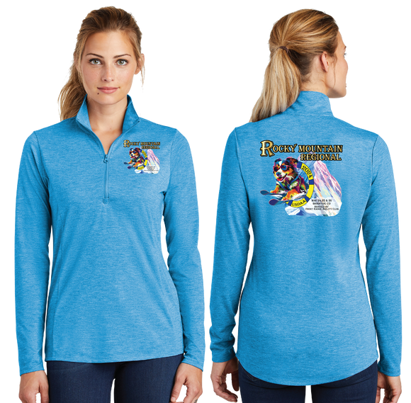 RMR24/TriBlend Wicking Lightweight Quarter Zip Pullover/LST407/