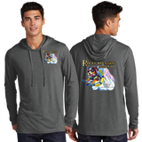 RMR24/UniSex Sport Tek TriBlend Wicking Long Sleeve Hoodie /ST406/