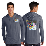 RMR24/UniSex Sport Tek TriBlend Wicking Long Sleeve Hoodie /ST406/