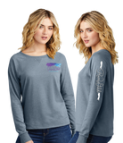 RWDS/Women Featherweight French Terry Long Sleeve Crewneck/DT672