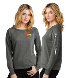 RWDS/Women Featherweight French Terry Long Sleeve Crewneck/DT672