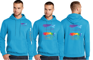 RWDS/Port and Company Core Fleece Pullover Hooded Sweatshirt/PC78H/