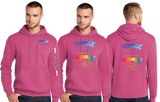 RWDS/Port and Company Core Fleece Pullover Hooded Sweatshirt/PC78H/
