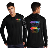 RWDS/UniSex Sport Tek TriBlend Wicking Long Sleeve Hoodie /ST406/