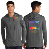 RWDS/UniSex Sport Tek TriBlend Wicking Long Sleeve Hoodie /ST406/