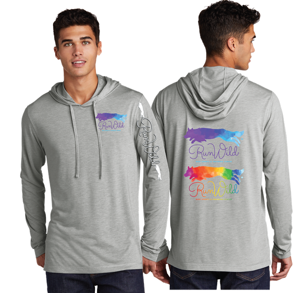 RWDS/UniSex Sport Tek TriBlend Wicking Long Sleeve Hoodie /ST406/