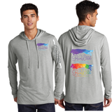 RWDS/UniSex Sport Tek TriBlend Wicking Long Sleeve Hoodie /ST406/