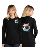 SBF/Sport Tek Women TriBlend Wicking Long Sleeve Hoodie/LST406/