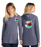 SBF/Sport Tek Women TriBlend Wicking Long Sleeve Hoodie/LST406/