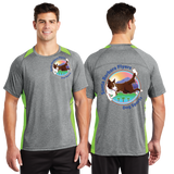 SBF/Sport Tek Heather Colorblock Contender Tee/ST361/