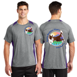 SBF/Sport Tek Heather Colorblock Contender Tee/ST361/