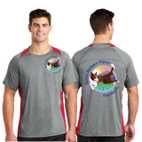 SBF/Sport Tek Heather Colorblock Contender Tee/ST361/