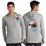 SBF/UniSex Sport Tek TriBlend Wicking Long Sleeve Hoodie /ST406/