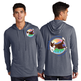 SBF/UniSex Sport Tek TriBlend Wicking Long Sleeve Hoodie /ST406/