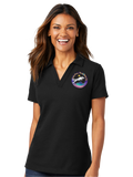 SDS/ Port Authority Ladies C FREE Cotton Blend Pique Polo/LK867