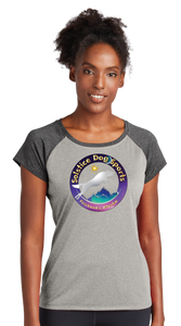 SDS/Ladies Heather On Heather Contender Scoop Neck Tee/LST362/