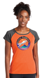 SDS/Ladies Heather On Heather Contender Scoop Neck Tee/LST362/